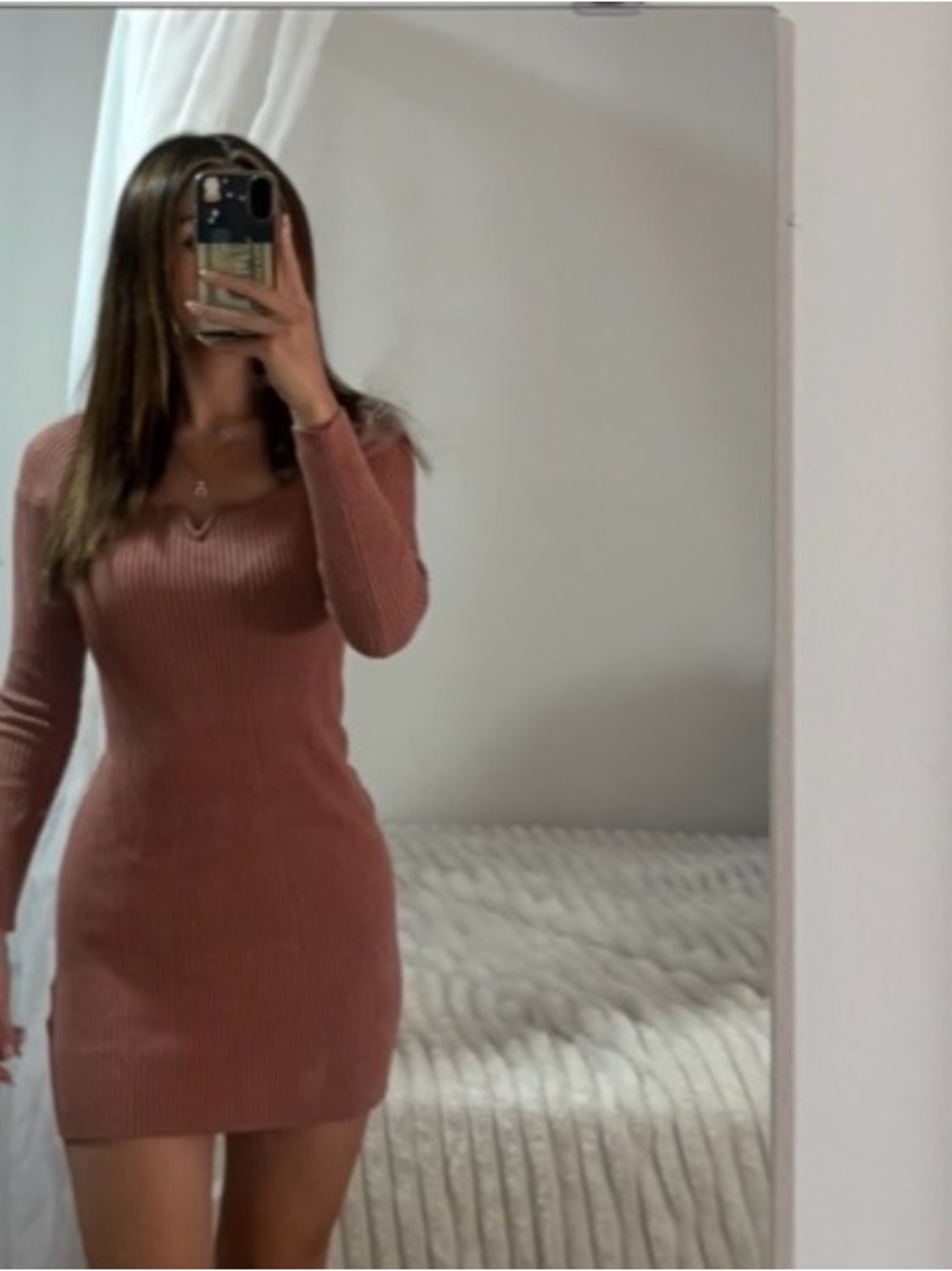 Abercrombie ribbed mini dress
